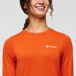 Fino Long-Sleeve Tech Tee - Women's -Cotopaxi Shop 1200x1200png S23WFinoLong SleeveTechTeeCanyon6