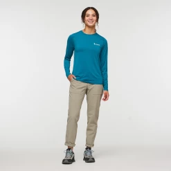 Fino Long-Sleeve Tech Tee - Women's -Cotopaxi Shop 1200x1200png S23WFinoLong SleeveTechTeeGulf1
