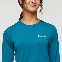 Fino Long-Sleeve Tech Tee - Women's -Cotopaxi Shop 1200x1200png S23WFinoLong SleeveTechTeeGulf6