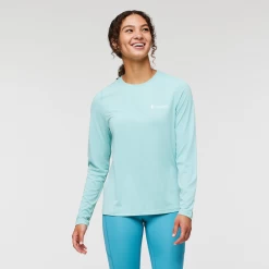 Fino Long-Sleeve Tech Tee - Women's -Cotopaxi Shop 1200x1200png S23WFinoLong SleeveTechTeeSeaGlass2