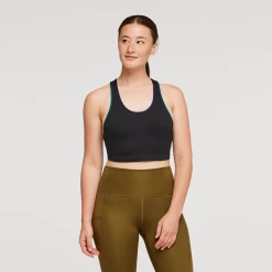 Mari Crop Top - Women's -Cotopaxi Shop 1200x1200png S23WMariCropTopBlack 2