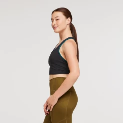 Mari Crop Top - Women's -Cotopaxi Shop 1200x1200png S23WMariCropTopBlack 3