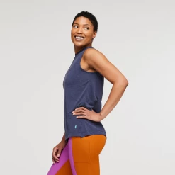 Paseo Travel Tank - Women's -Cotopaxi Shop 1200x1200png S23WPaseoTravelTankMaritime 3