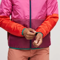 Teca Cálido Hooded Jacket - Women's 39 Teca Cálido Hooded Jacket - Women's -Cotopaxi Shop 1200x1200png S23WTecaCalidoHoodedJacketSpicySweet 7