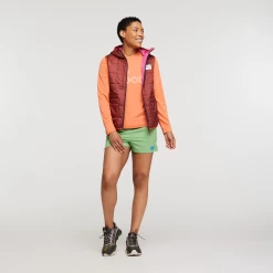 Teca Cálido Reversible Hooded Vest - Women's -Cotopaxi Shop 1200x1200png S23WTecaCalidoHoodedVestSpicySweet 16 9fe2145c 0b90 4c14 91fc 332ccb7584ab