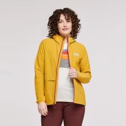 Viento Travel Jacket - Women's 26 Viento Travel Jacket - Women's -Cotopaxi Shop 1200x1200png S23WVientoWindJacketAmber 4