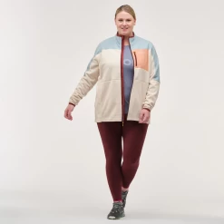 Abrazo Fleece Full-Zip Hooded Jacket - Women's -Cotopaxi Shop 1200x1200png S24WAbrazoFleeceFullZipJacketPlusSizeSeaSprayCream 1