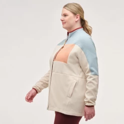 Abrazo Fleece Full-Zip Hooded Jacket - Women's -Cotopaxi Shop 1200x1200png S24WAbrazoFleeceFullZipJacketPlusSizeSeaSprayCream 6