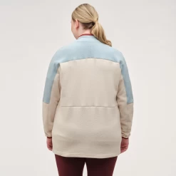 Abrazo Fleece Full-Zip Hooded Jacket - Women's -Cotopaxi Shop 1200x1200png S24WAbrazoFleeceFullZipJacketPlusSizeSeaSprayCream 7